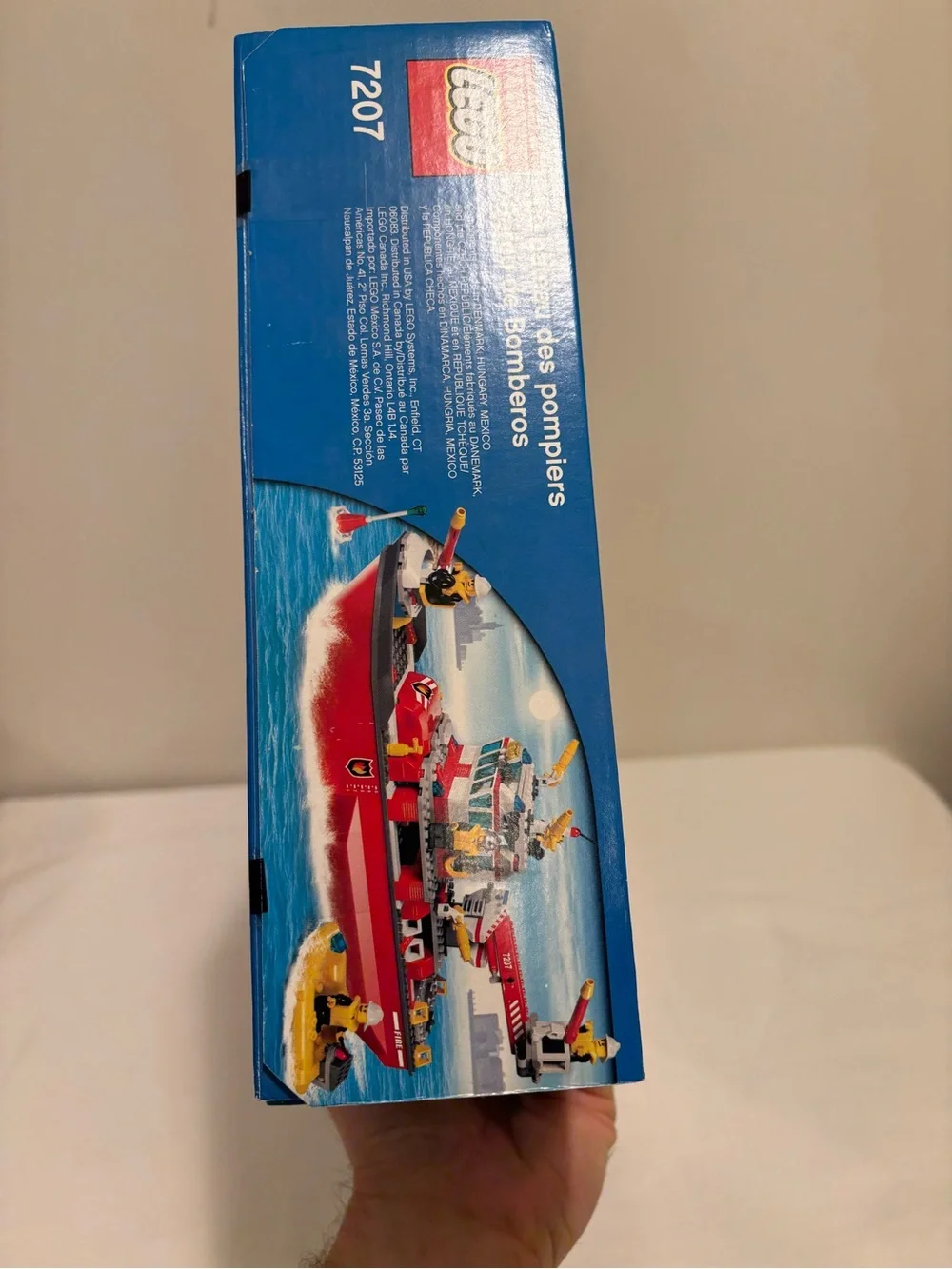 NWT Lego City 7207 Fire Boat Playset Retired Factory Sealed Unused